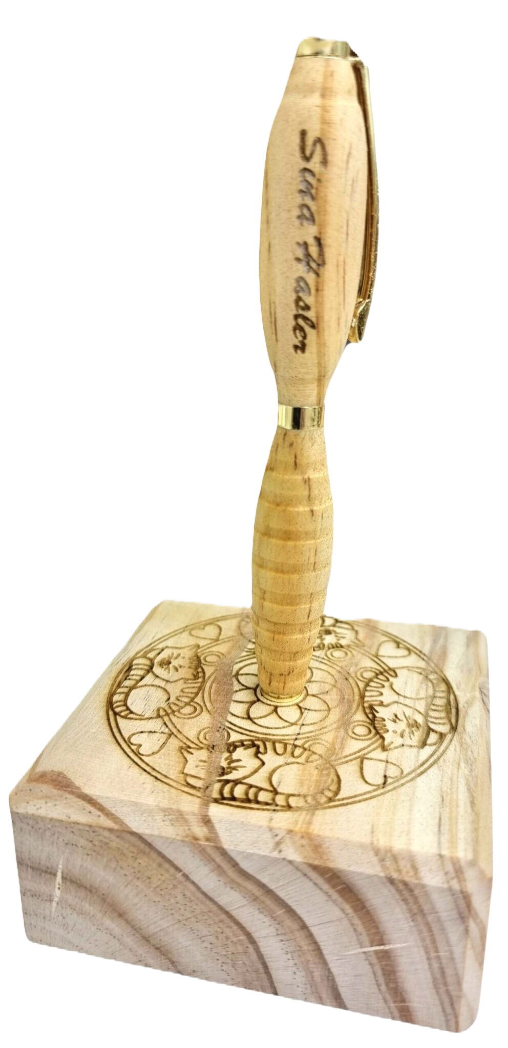 Kugelschreiber mit Halterung
