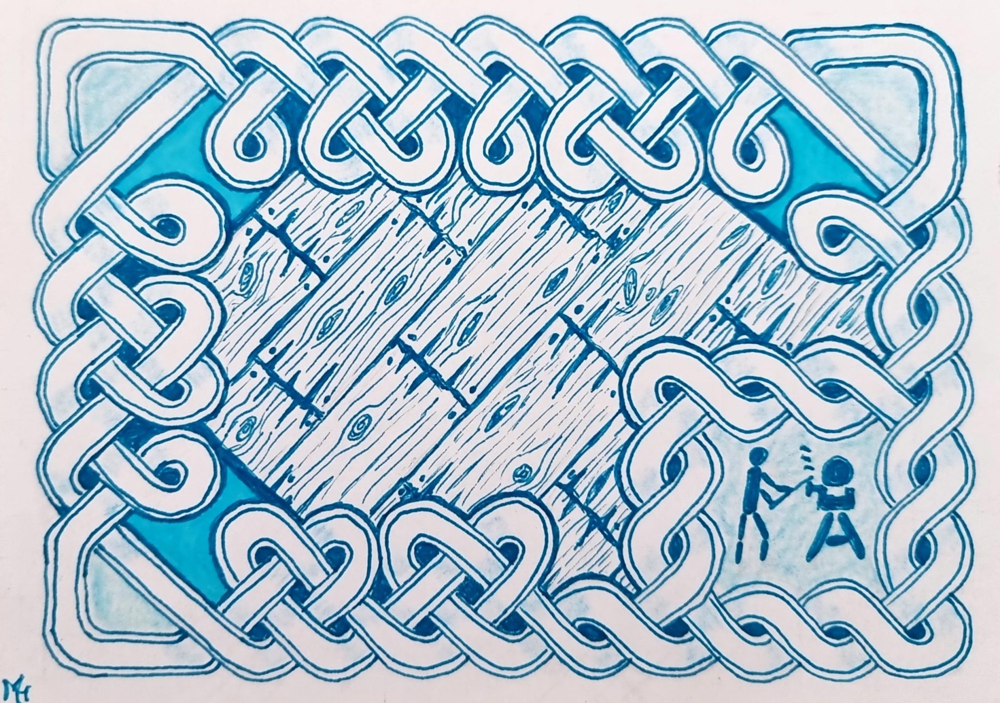 Zentangle Celtic Knot